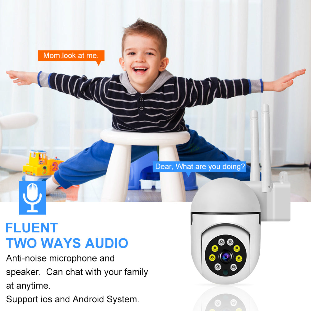 V380 Pro Wireless Camera 1080P CCTV Security Night Vision Indoor Camera 2MP