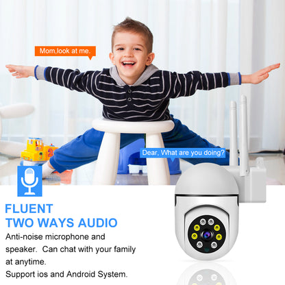 V380 Pro Wireless Camera 1080P CCTV Security Night Vision Indoor Camera 2MP