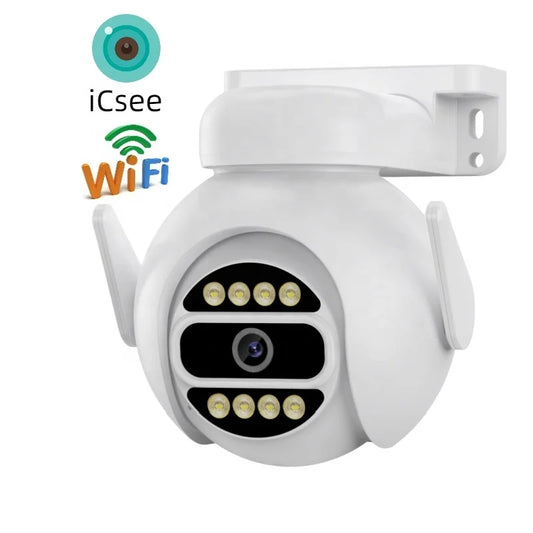 4MP AI Human Tracking PTZ CCTV Camera with Color Night Vision