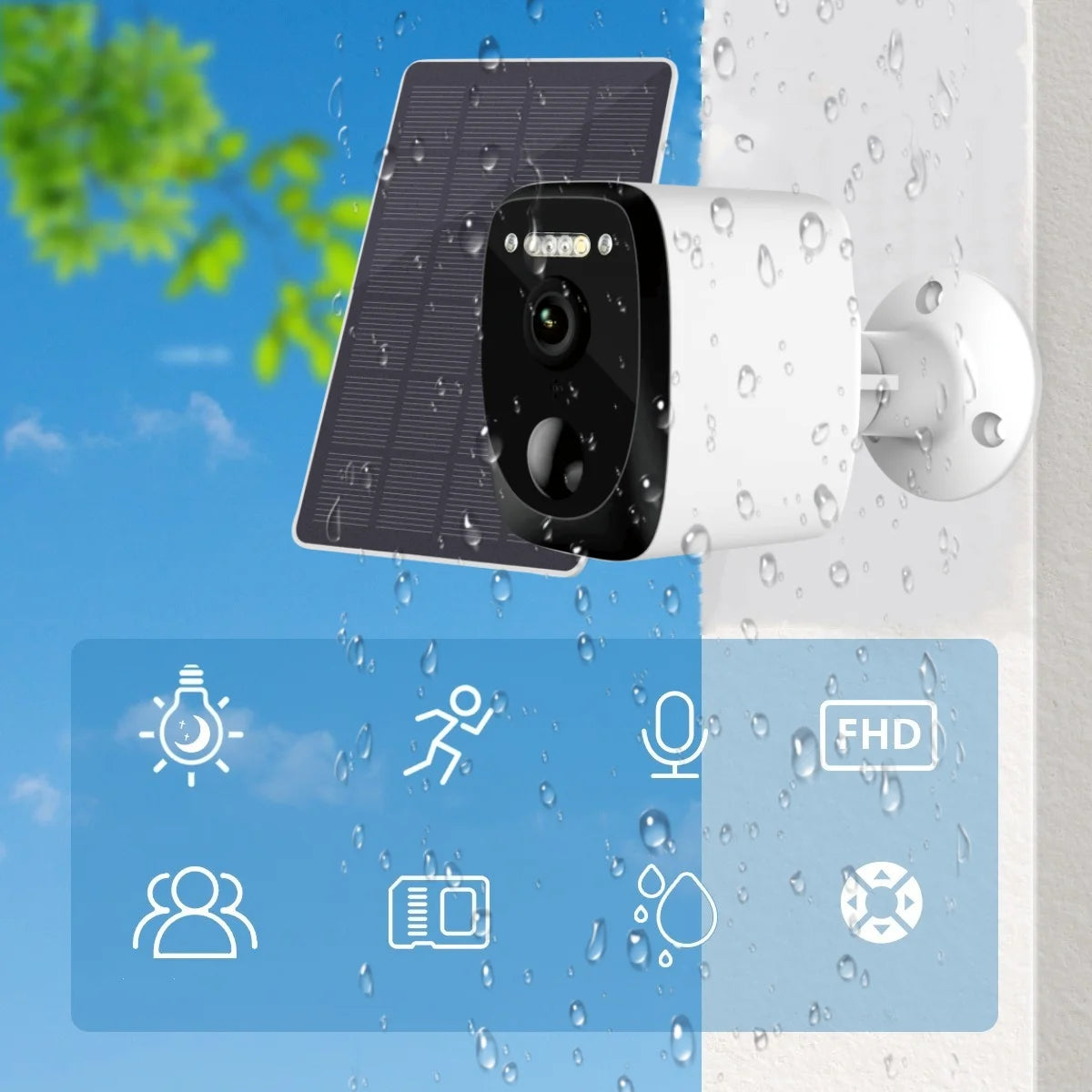 Solar & Battery Powered Mini Security Camera with 4G & Wi-Fi