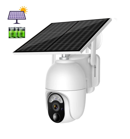 Solar & Battery Powered 4G Wi-Fi PTZ Security Camera