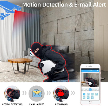 30× PTZ Outdoor POE IP Camera 4K/5MP/8MP with Auto Human Tracking