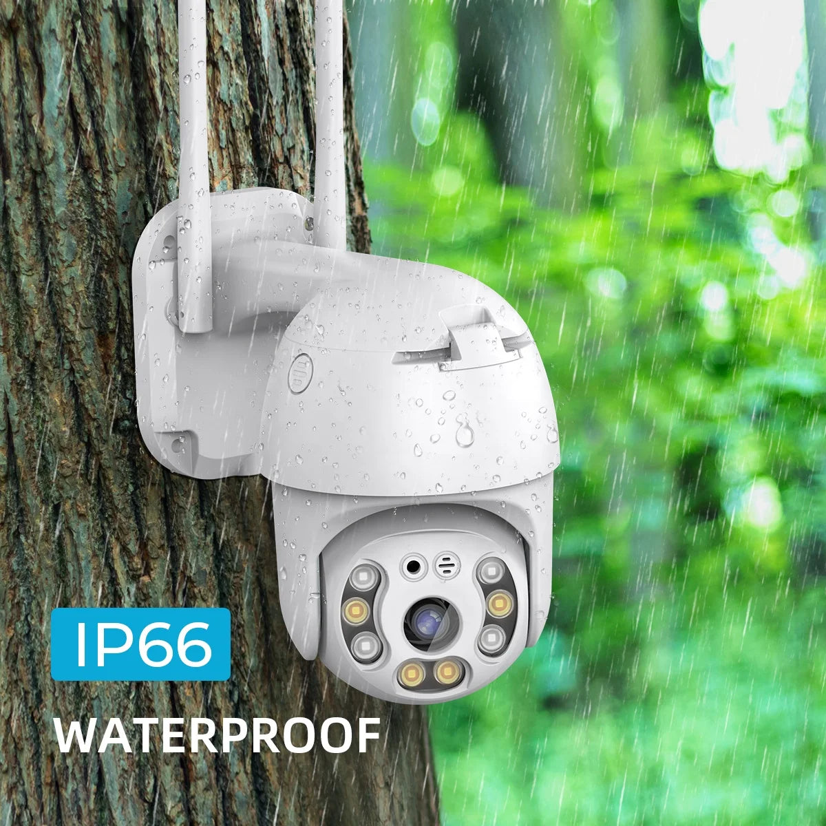 Auto Tracking Wi‑Fi CCTV Camera 3MP/5MP/8MP with Color Night Vision