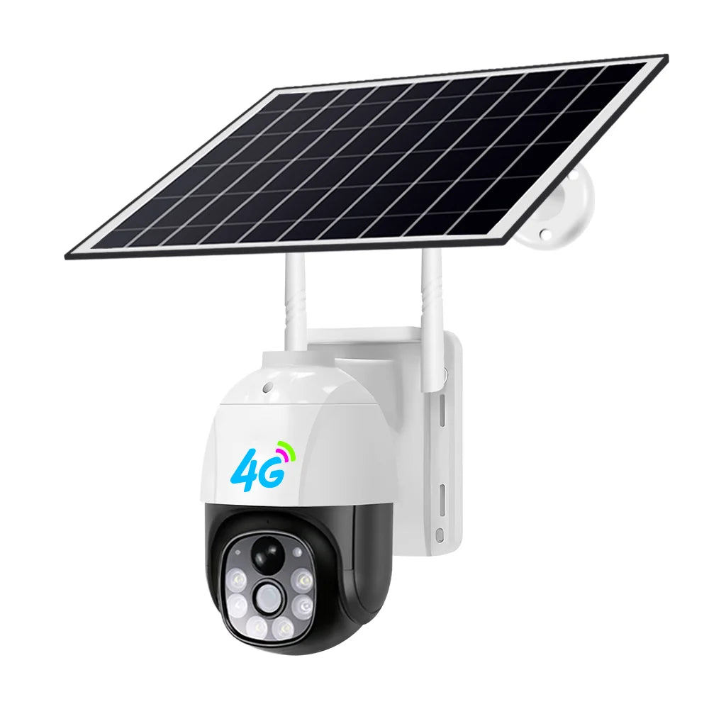 3MP 4G Solar V380 Pro PTZ Camera with PIR Motion Detection