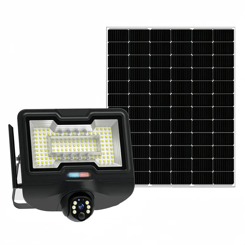 Solar Powered 3MP Security Camera with 4G & Wi-Fi and Floodlight