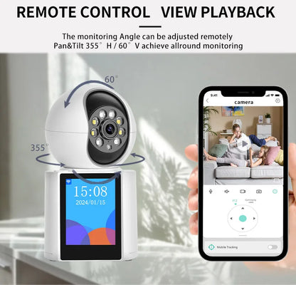 ICSEE WiFi Smart Alarm CCTV Camera 3MP Full HD WiFi Baby Monitoring Camera Bidirectional Video Call Camera