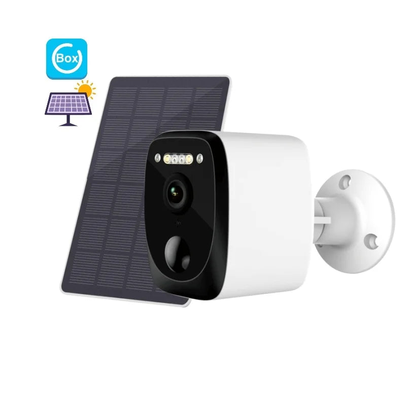 Solar & Battery Powered Mini Security Camera with 4G & Wi-Fi