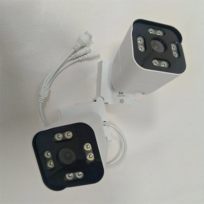 6MP Dual Lens WiFi Security Camera with Night Vision & Two‑Way Audio