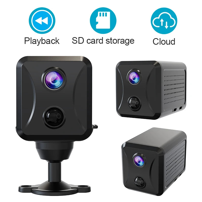 Wireless 4G & Wi-Fi Security Camera with Motion Alerts