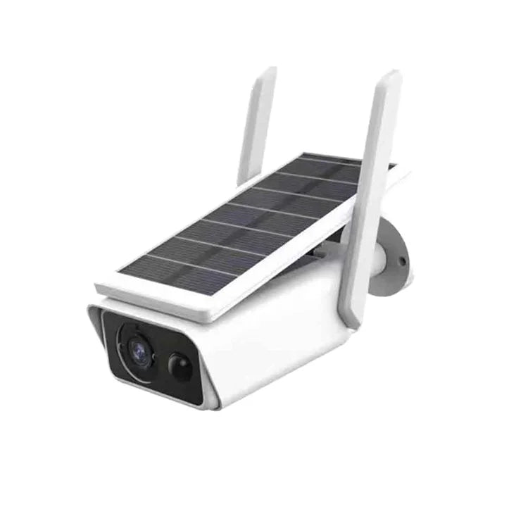 Solar Powered 4MP Outdoor Security Camera with Wi-Fi & Two-Way Audio