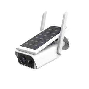 Solar Powered 4MP Outdoor Security Camera with Wi-Fi & Two-Way Audio