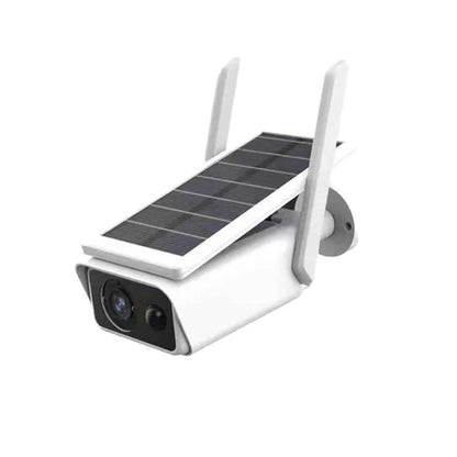 Solar Powered 4MP Outdoor Security Camera with Wi-Fi & Two-Way Audio