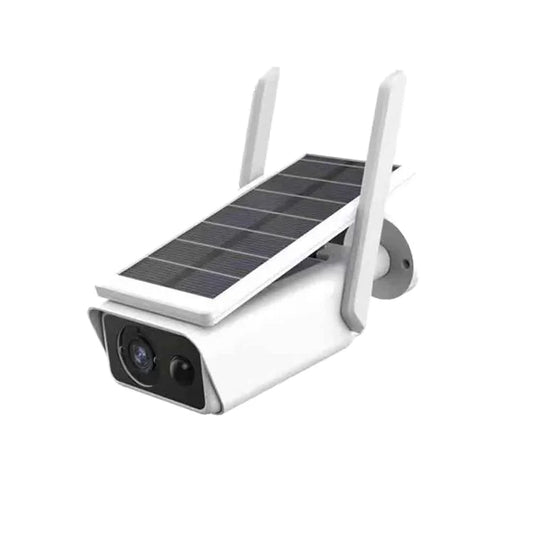 Solar Powered 4MP Outdoor Security Camera with Wi-Fi & Two-Way Audio