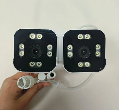 6MP Dual Lens WiFi Security Camera with Night Vision & Two‑Way Audio